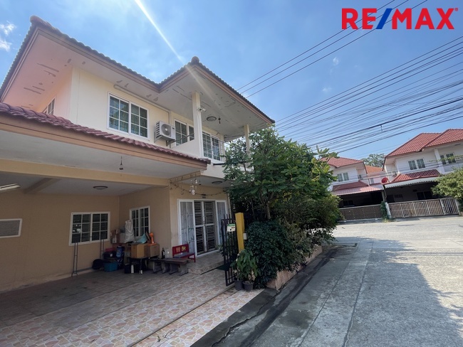ขายบ้านเทพารักษ์ หมู่บ้านเฟื่องฟ้า 14 หลังมุม ติดถนนเมนโครงการ ซอยมังกร–นาคดี บางพลี แพรกษา สมุทรปราการ