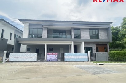 ขายบ้านเดี่ยว ม.The City ติวานนท์-งามวงศ์วาน ใกล้รถไฟฟ้า-สนามบินน้ำ บ้าน 5 นอน แปลงมุม ติดสวน หน้าโครงการ