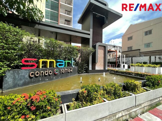ขายคอนโดใกล้เซ็นทรัลพระราม2 Smart Condo Rama 2 (สมาร์ท คอนโด พระราม 2) บางขุนเทียน16 ห้องชุดชั้น1 เพื่อธุรกิจและอยู่อาศัย
